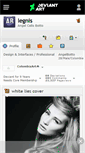 Mobile Screenshot of legnis.deviantart.com