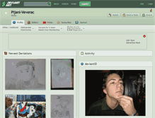 Tablet Screenshot of pijani-veverac.deviantart.com