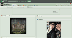 Desktop Screenshot of darkalicorn.deviantart.com