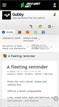 Mobile Screenshot of gubby.deviantart.com