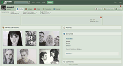 Desktop Screenshot of anoukr.deviantart.com