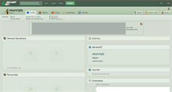 Desktop Screenshot of neuro1plz.deviantart.com