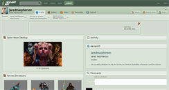 Desktop Screenshot of jaredmacpherson.deviantart.com