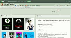 Desktop Screenshot of infra-red-phaeton.deviantart.com