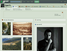 Tablet Screenshot of pegaz76.deviantart.com