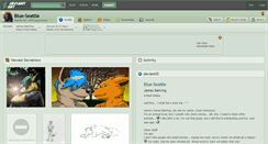Desktop Screenshot of blue-seattle.deviantart.com