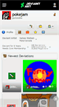 Mobile Screenshot of pokejam.deviantart.com