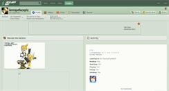 Desktop Screenshot of lenrapefaceplz.deviantart.com