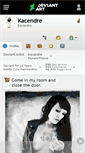 Mobile Screenshot of kacendre.deviantart.com