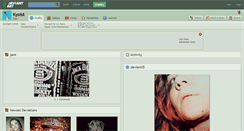 Desktop Screenshot of kyoist.deviantart.com