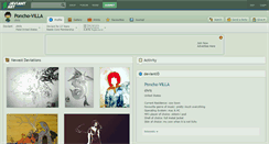 Desktop Screenshot of poncho-villa.deviantart.com