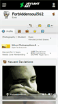Mobile Screenshot of forbiddensoul562.deviantart.com