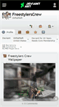 Mobile Screenshot of freestylerscrew.deviantart.com