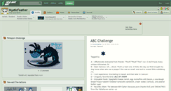 Desktop Screenshot of mysticfeather.deviantart.com