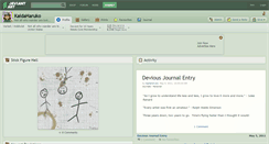Desktop Screenshot of kaidaharuko.deviantart.com