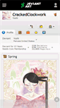Mobile Screenshot of crackedclockwork.deviantart.com