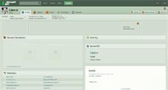 Desktop Screenshot of liam-e.deviantart.com