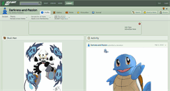 Desktop Screenshot of darkness-and-passion.deviantart.com