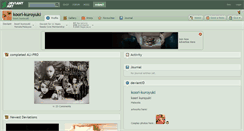 Desktop Screenshot of koori-kuroyuki.deviantart.com