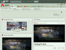 Tablet Screenshot of orbi51.deviantart.com