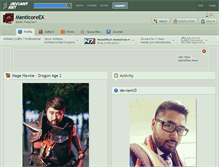 Tablet Screenshot of manticoreex.deviantart.com