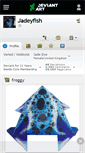 Mobile Screenshot of jadeyfish.deviantart.com