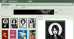 Desktop Screenshot of beanclam.deviantart.com