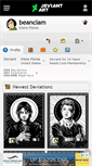 Mobile Screenshot of beanclam.deviantart.com