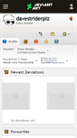 Mobile Screenshot of davestriderplz.deviantart.com