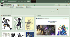 Desktop Screenshot of eclipsemeteor.deviantart.com
