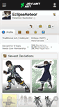 Mobile Screenshot of eclipsemeteor.deviantart.com