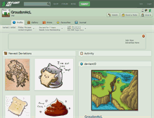 Tablet Screenshot of groudonmcl.deviantart.com