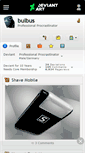 Mobile Screenshot of bulbus.deviantart.com