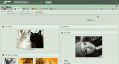 Desktop Screenshot of nimy.deviantart.com