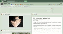 Desktop Screenshot of erinightwind.deviantart.com