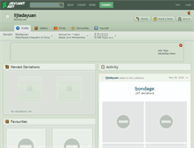 Tablet Screenshot of lijiadayuan.deviantart.com