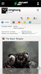 Mobile Screenshot of kingmong.deviantart.com