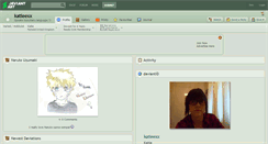 Desktop Screenshot of katieexx.deviantart.com