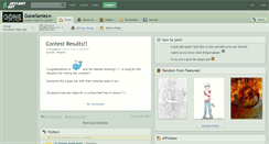 Desktop Screenshot of goneseries.deviantart.com