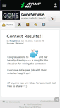Mobile Screenshot of goneseries.deviantart.com