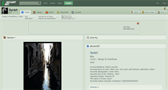 Desktop Screenshot of dyrart.deviantart.com