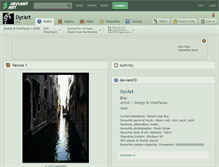 Tablet Screenshot of dyrart.deviantart.com