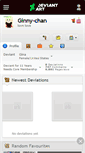 Mobile Screenshot of ginny-chan.deviantart.com