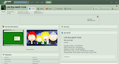 Desktop Screenshot of link-roy-marth-ylink.deviantart.com