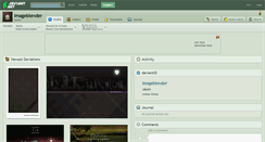 Desktop Screenshot of imageblender.deviantart.com