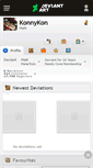 Mobile Screenshot of konnykon.deviantart.com