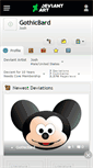 Mobile Screenshot of gothicbard.deviantart.com
