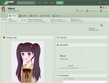 Tablet Screenshot of hitswi.deviantart.com