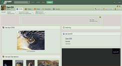 Desktop Screenshot of dan-elli.deviantart.com