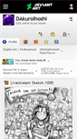 Mobile Screenshot of dakuroihoshi.deviantart.com
